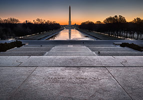 Lincoln Memorial, Washington DC, 2013, December